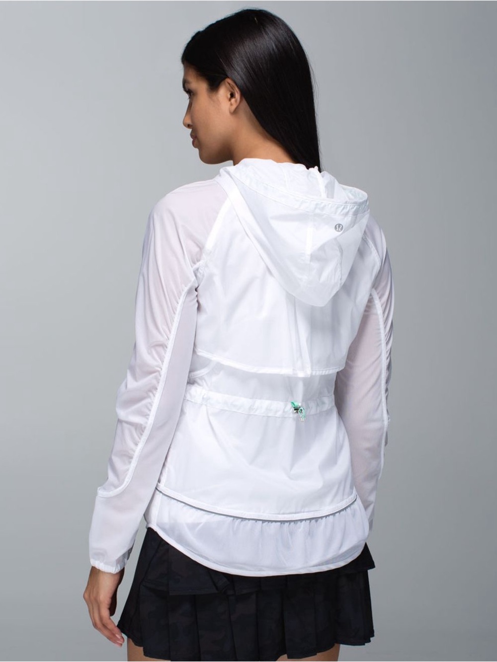 Lululemon Fast & Free Jacket | Women's Rain Jacket | White, Size 6
